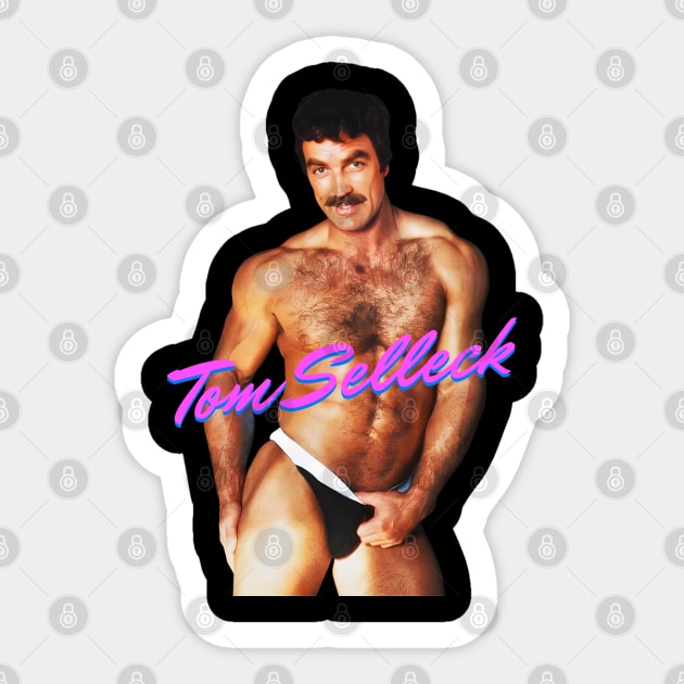 Tom Selleck Sticker by Sentra Coffee